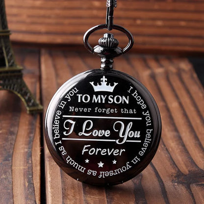 Stylish Pocket Chain Quartz Watch For Men