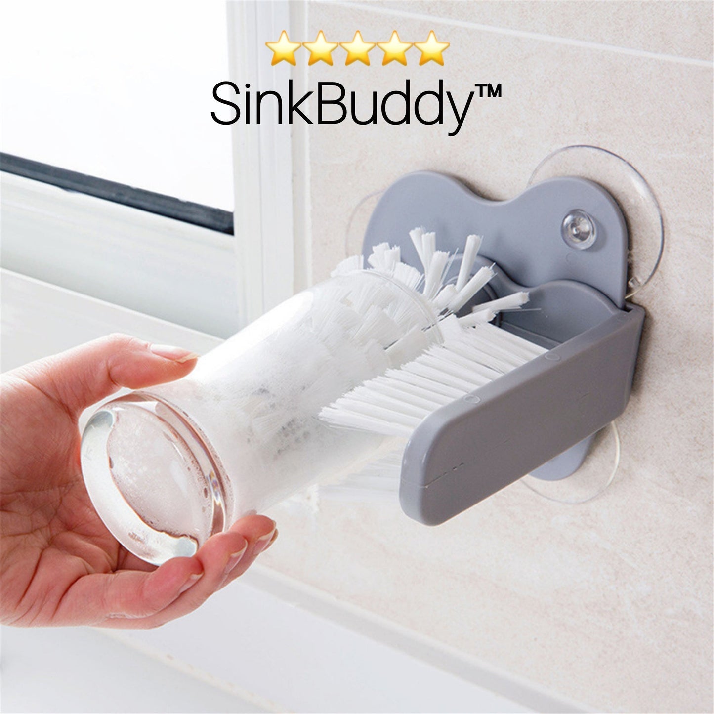 Easy Clean Bottle Brush Scrubber - Befez