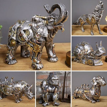 Unique Metal Art Animal Figures