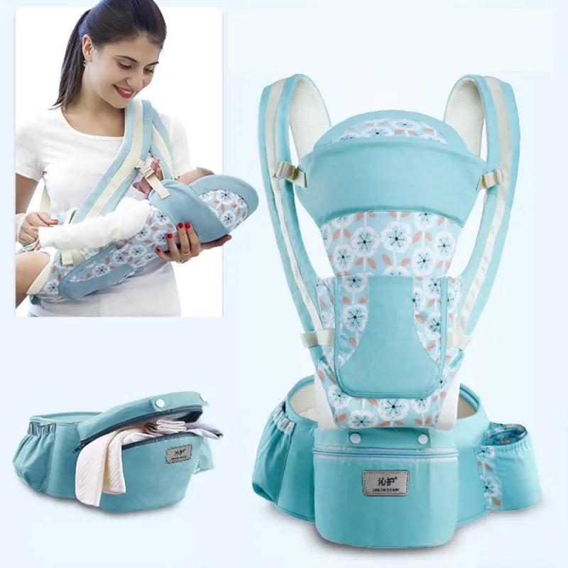 Cozy Baby Sling - Ergonomic Baby Wrap with Pocket