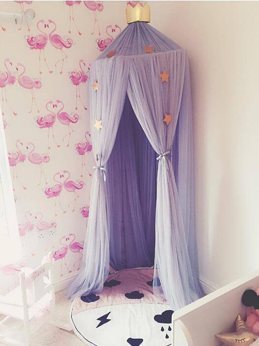 Befez | DreamHaven | Soft Baby Bed Canopy - Cozy Nursery Shade