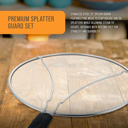 Premium Metal Cookware Splatter Guard