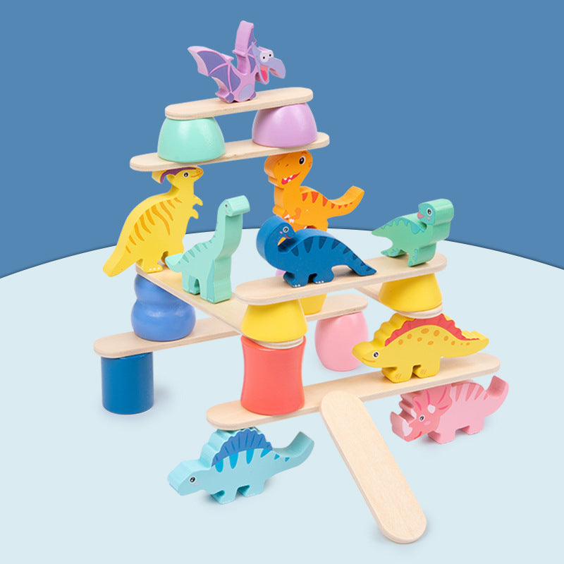 Fun Kids Stacking Block Game Set