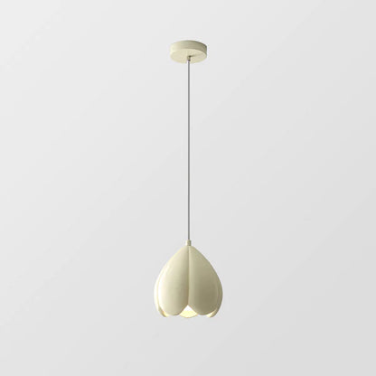 Soft Glow Cream Pendant Light