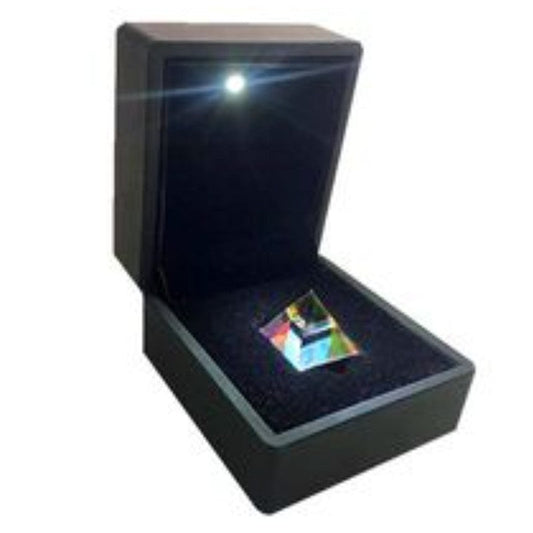 Colorful LED Crystal Prism Kit with Gift Box - Befez