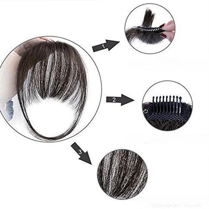 Chic Flip Hair Fringe Accessory