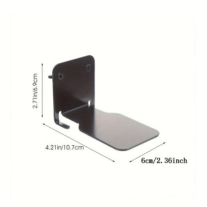Simple Metal Bookshelf Decor