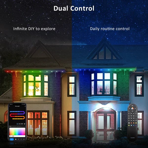 Smart Bright Outdoor Lamp with WiFi Control