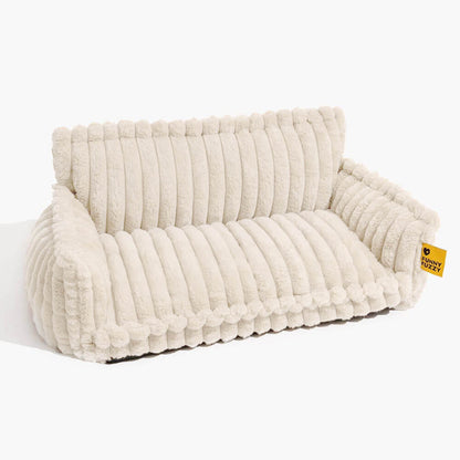 Cozy Pet Bed - Plush Washable Dog Sofa