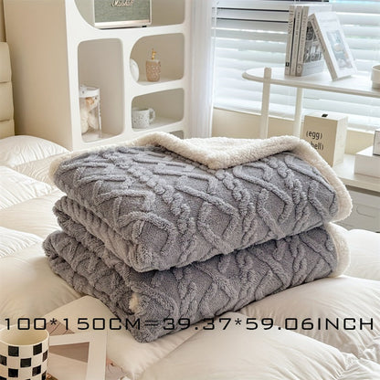 Cozy Plush Winter Throw Blanket