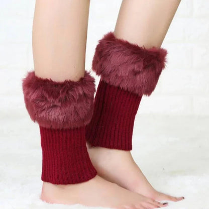 Cozy FurryLegs - Soft, Warm and Stylish Winter Leg Warmers