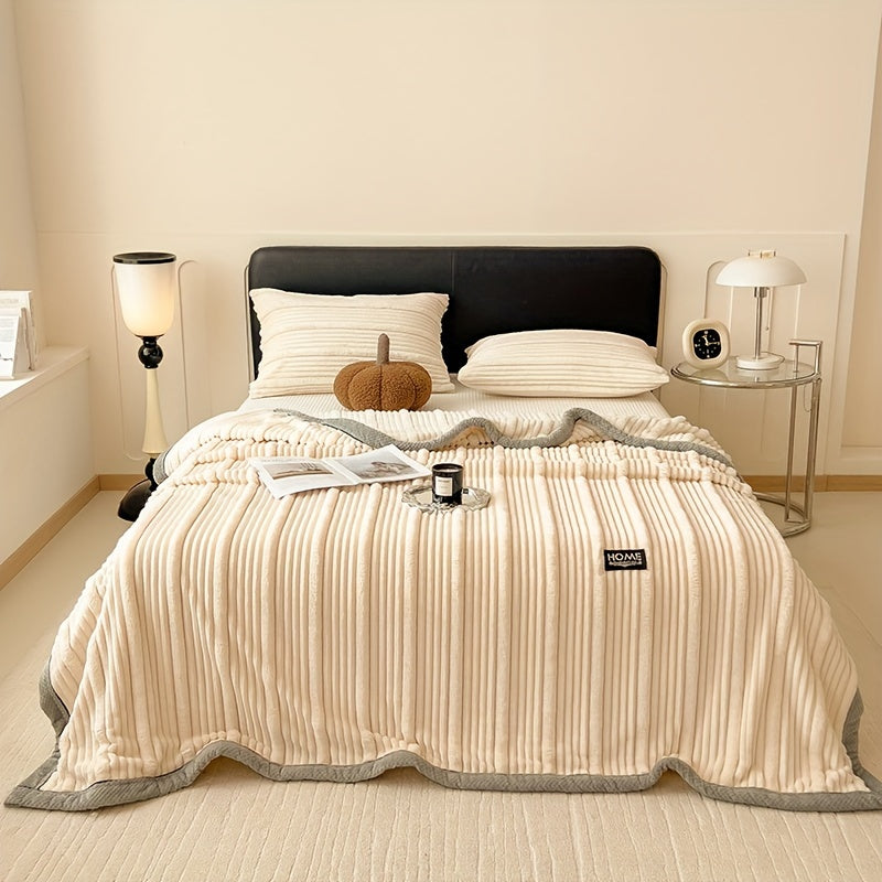 Cozy Fleece Throw Blanket for Warmth and Comfort