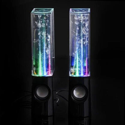 Colorful LED Music Fountain Speaker
