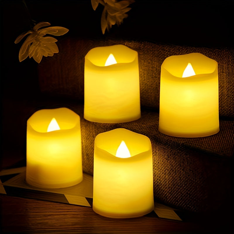 Warm Ambient LED Candle Lights
