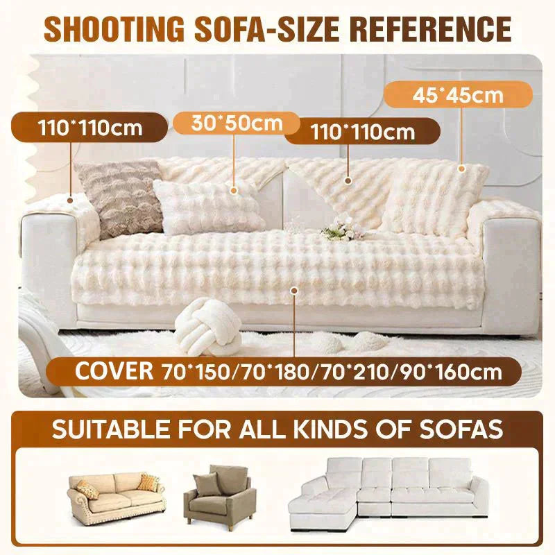 Plush Sofa Throw Blanket for Cozy Living Room Decor - Befez