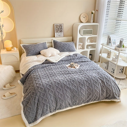 Cozy Plush Winter Throw Blanket