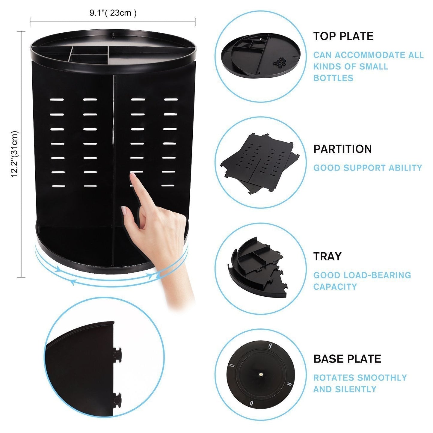 Rotating Storage Organizer