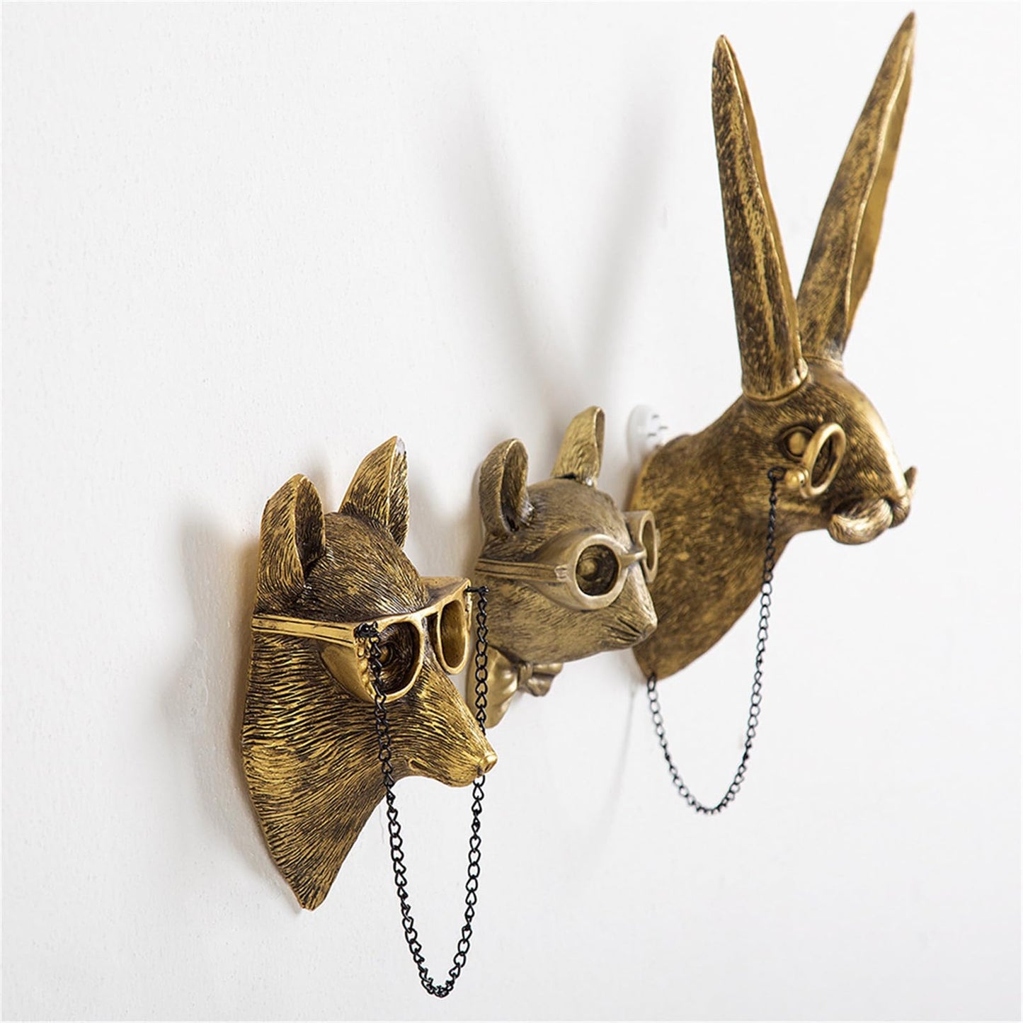 Stylish Wildlife Head Wall Decor