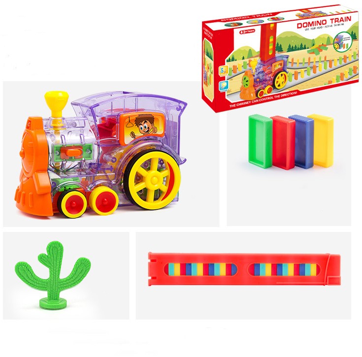Fun Easy Automatic Domino Game Set
