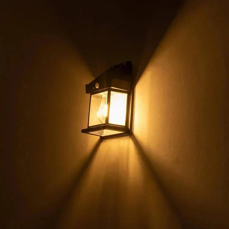 Stylish Outdoor Solar Powered Lamp
