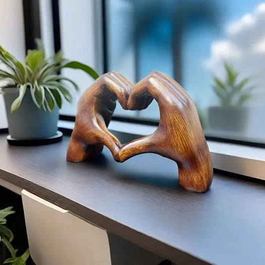 Romantic Heart Resin Figurine - Befez