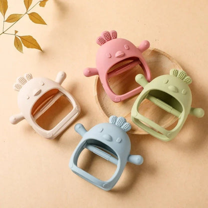 Befez | Baby Teething Mitts | Gentle Silicone Chew Toy