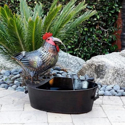 Colorful Garden Water Feature Fountain