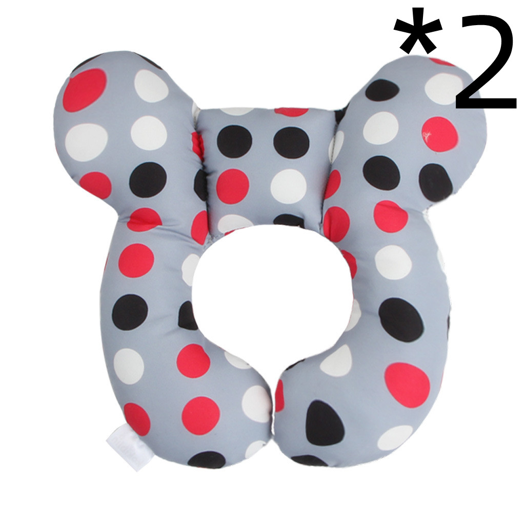 Soft Baby Head Support Pillow for Stroller and Car