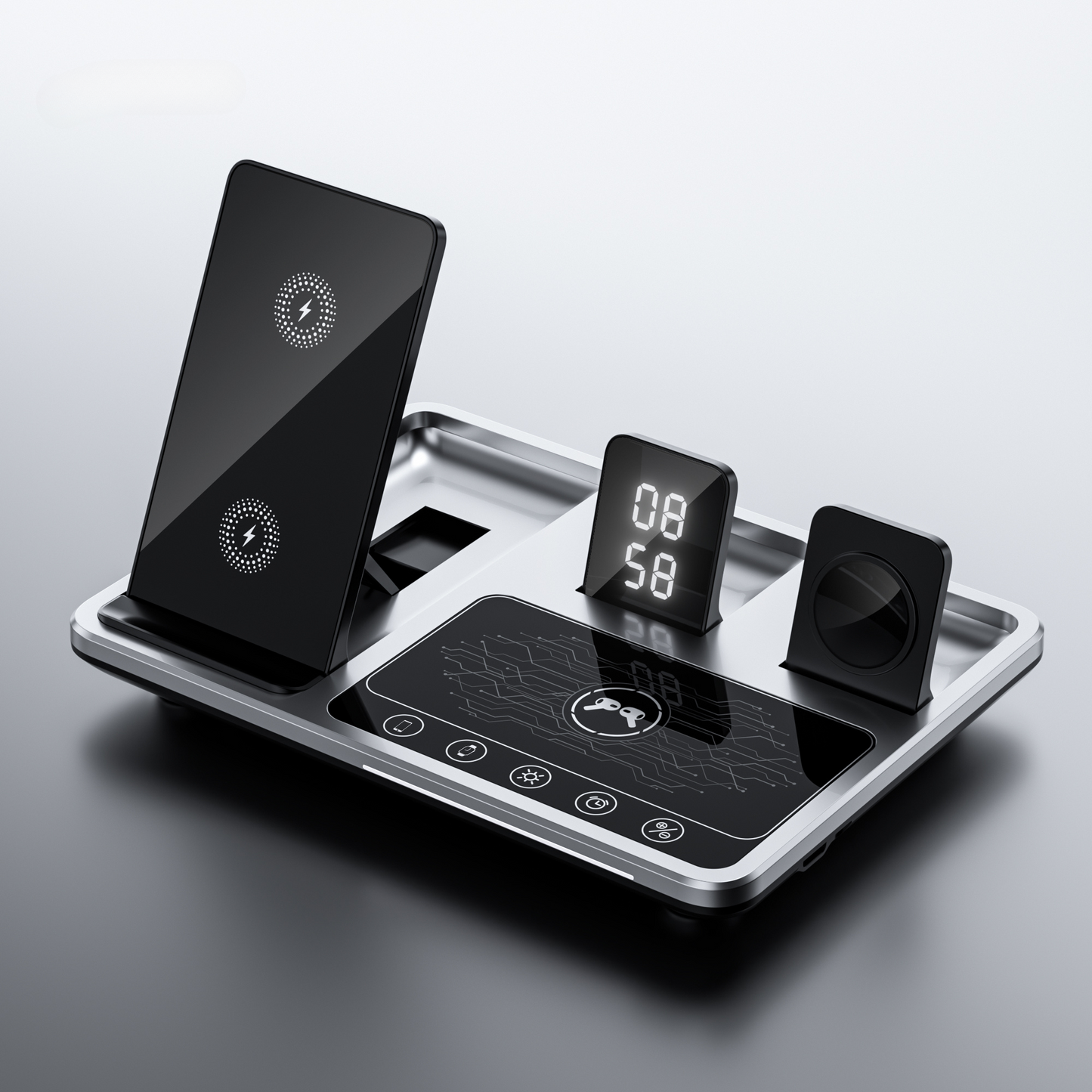 Compact 4-in-1 Wireless Charging Pad - Befez