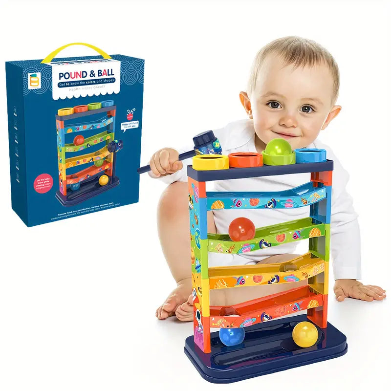 Flexible Ball Ramp Playset for Kids – Befez