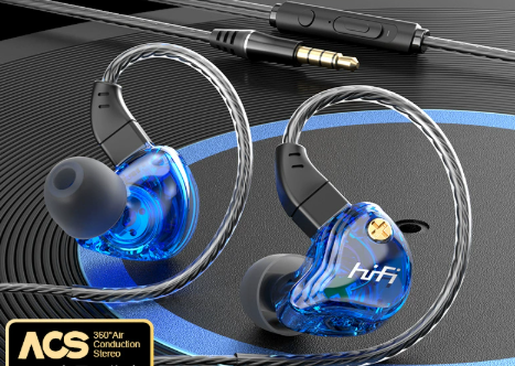 Comfy In-ear Earbuds with Great Sound and Ergonomic Fit
