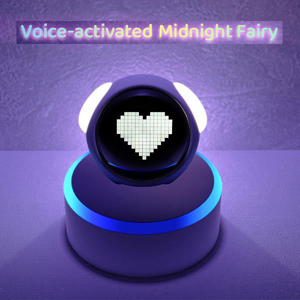 Smart Wake Up Clock With LED Light And Voice
