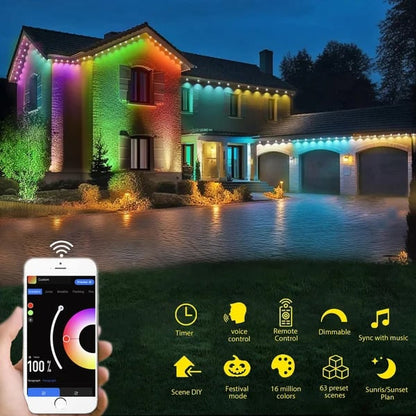 Smart Bright Outdoor Lamp with WiFi Control