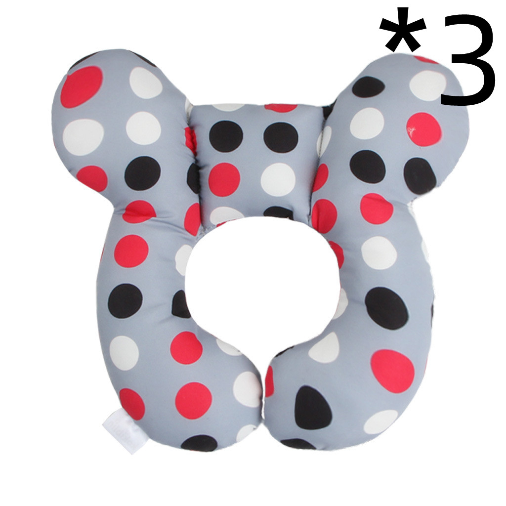 Soft Baby Head Support Pillow for Stroller and Car