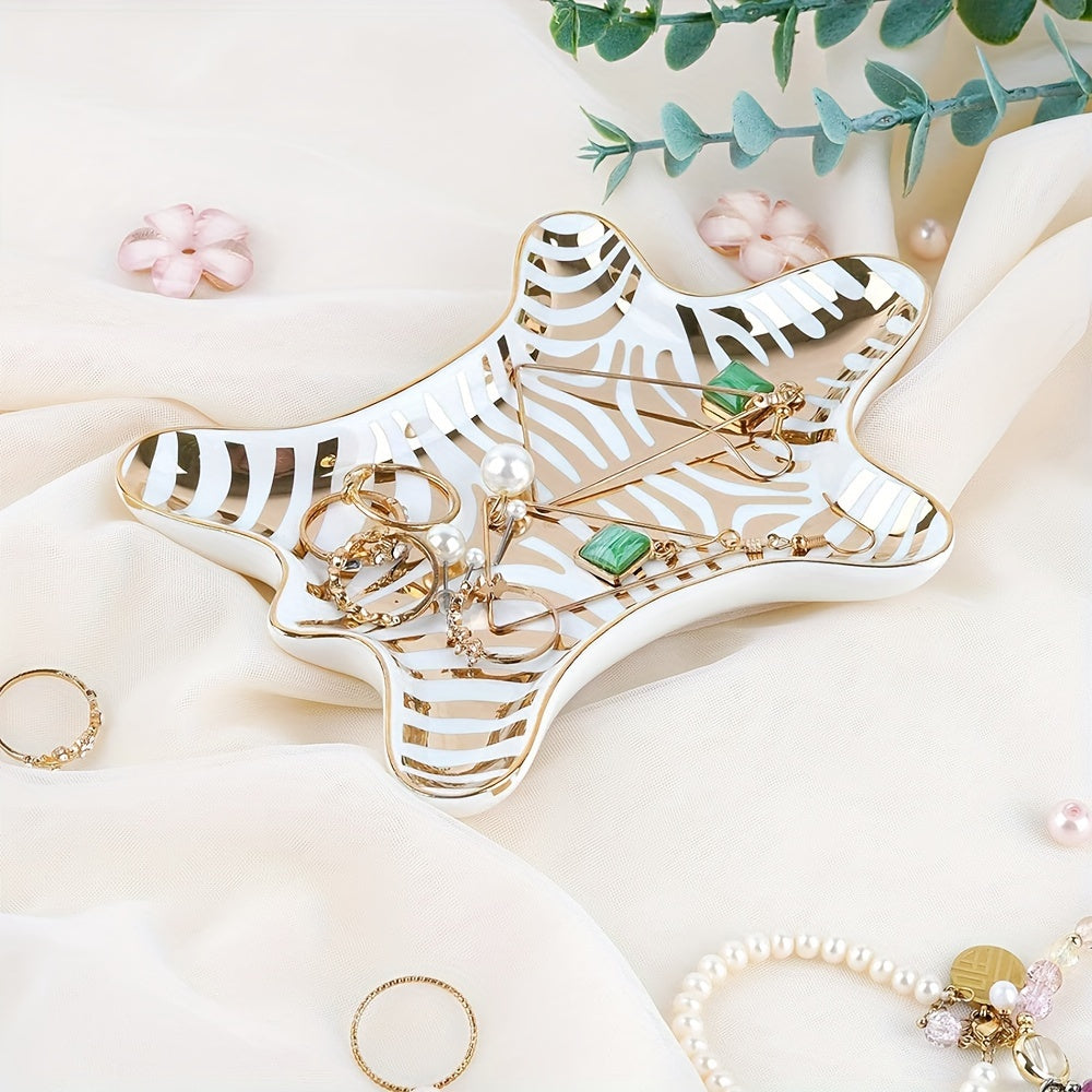 Delicate Ceramic Jewelry Dish