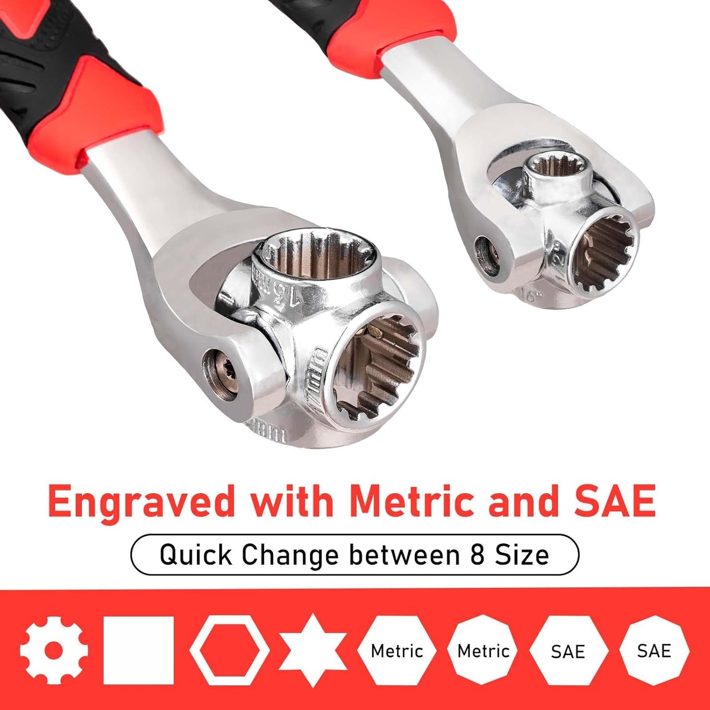 Befez Heavy Duty Power Wrench Set