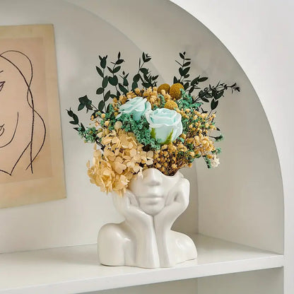 Simple Elegant Ceramic Vase for Modern Homes