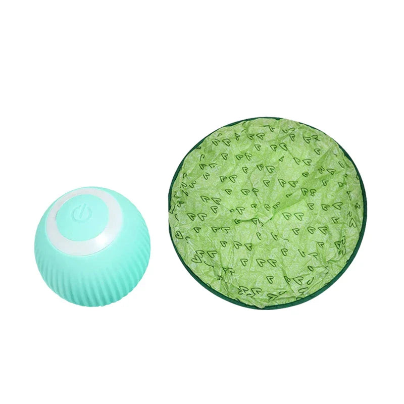 Dual Action Feather Teaser Cat Toy