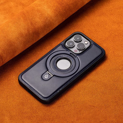 Premium Leather Phone Case with Strong Magnetic Holder