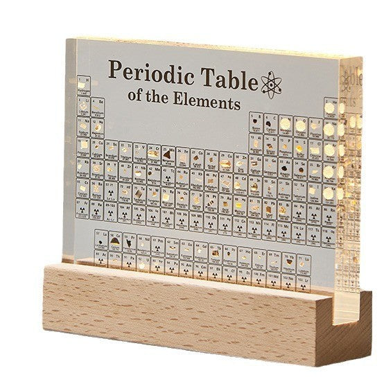Science Element Table Desk Art