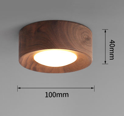 Traditional Wooden Pendant Light Fixture