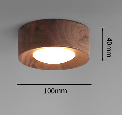 Traditional Wooden Pendant Light Fixture
