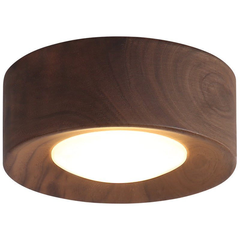 Traditional Wooden Pendant Light Fixture