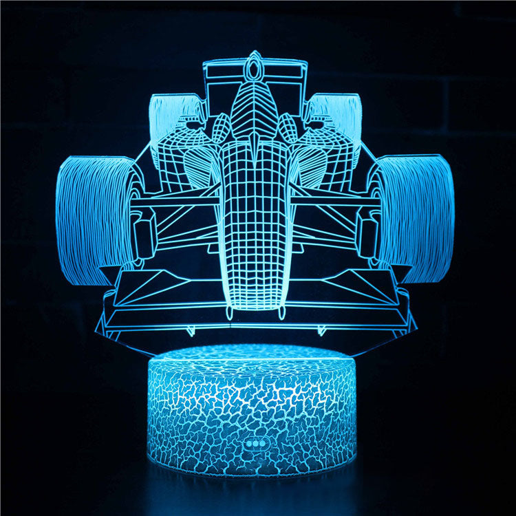 Cool 3D LED Night Lamp USB Desk Light - Befez