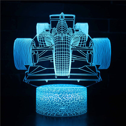Cool 3D LED Night Lamp USB Desk Light - Befez