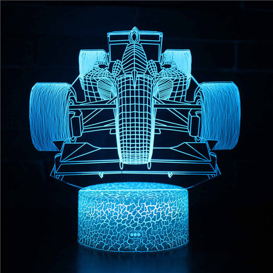 Cool 3D LED Night Lamp USB Desk Light - Befez