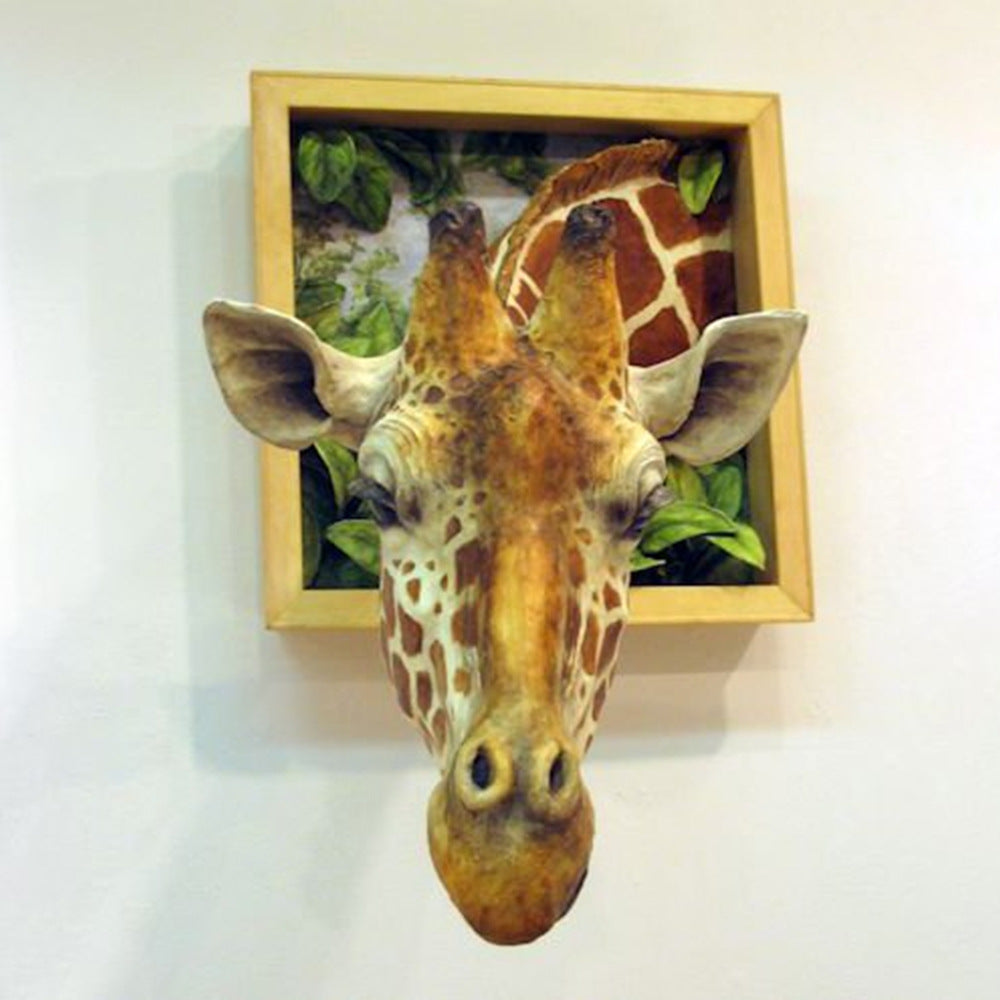 Fun Animal 3D Wall Art Decoration