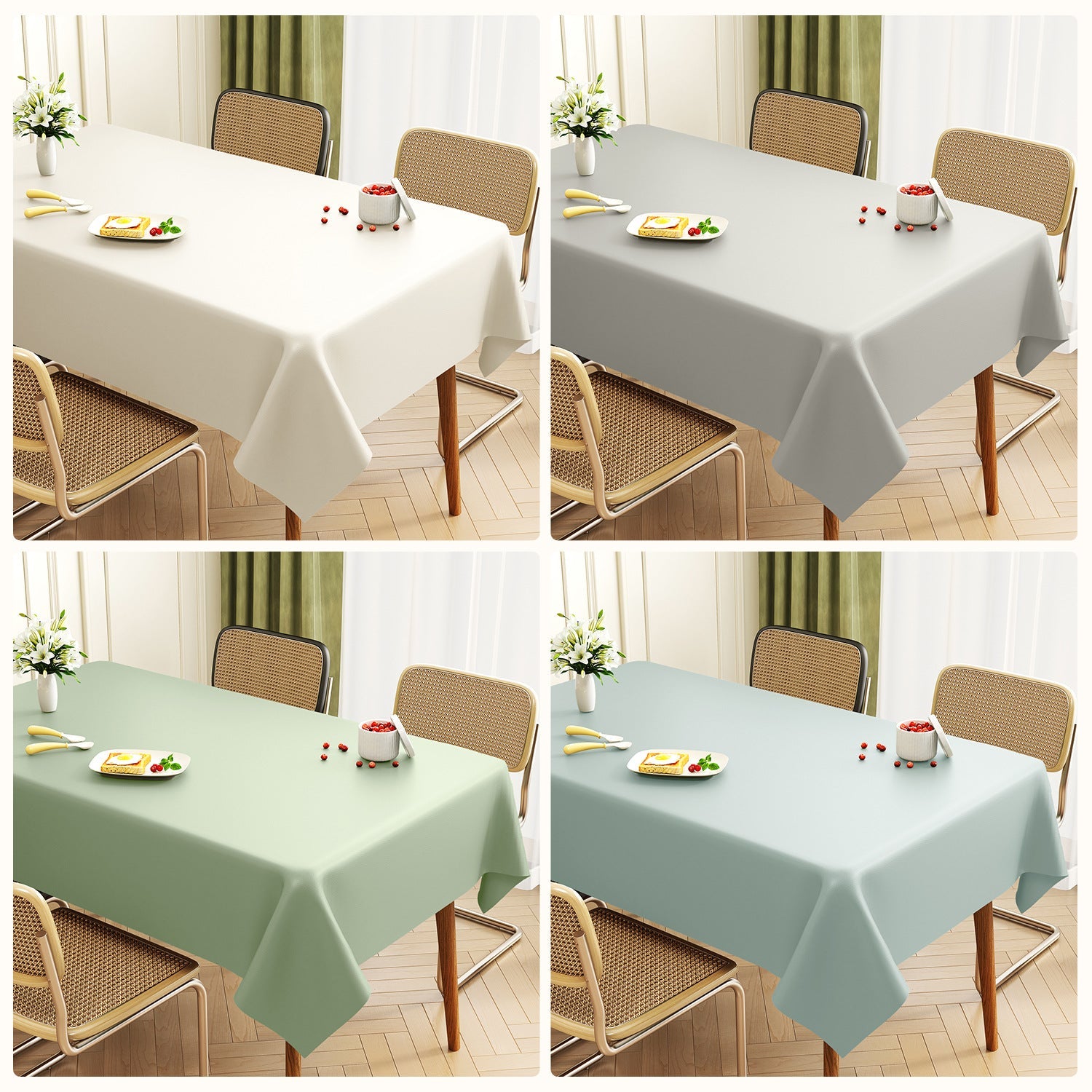 Premium Leather Rectangular Table Protector - Befez