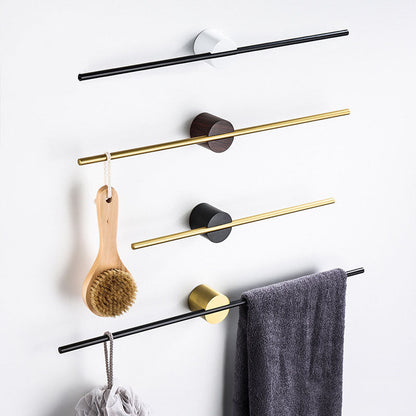 Elegant Gold Adjustable Single Bar Bathroom Towel Rack - Befez