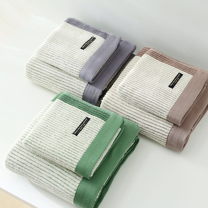 Soft Absorbent Cotton Face Towel for Daily Use